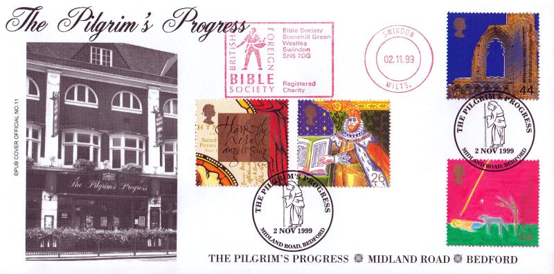 1999 (11) Christians - Brazier 'Pub' Official + British & Foreign Bible Society Meter Mark