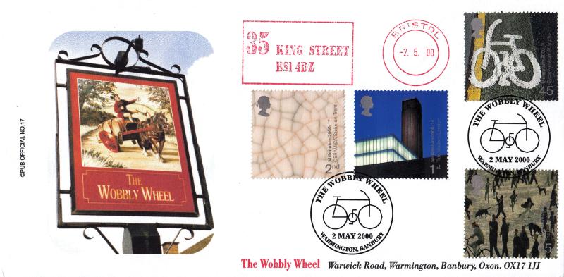 2000 (05) Art & Craft - Brazier 'Pub' Official + 35 King Street Meter Mark