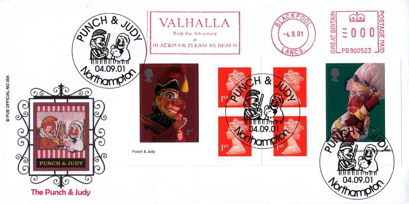 2001 (09) Puppets (NVI Book) - Brazier 'Pub' Official + Valhalla Meter Mark