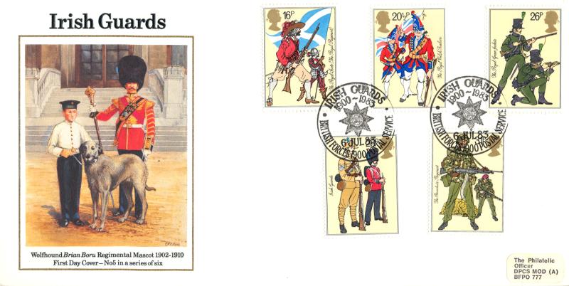 1983 (07) British Army - Forces 'Irish Guards BF1900PS' Official