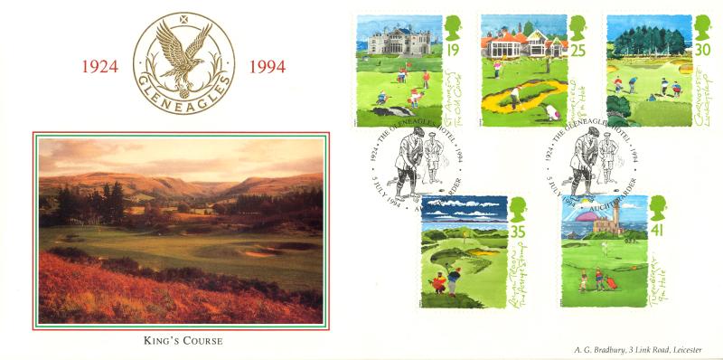 1994 (07) Golf - Bradbury 'The Gleneagles Hotel' Official