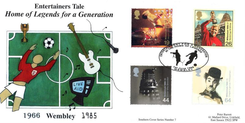 1999 (06) Entertainers - Southern Cover Series (Wembley) Official