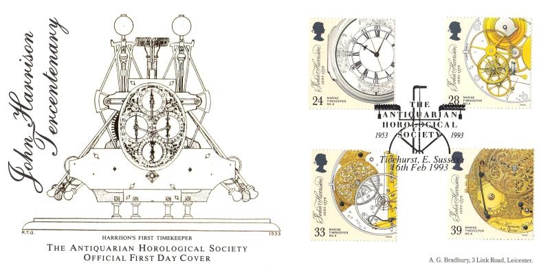 1993 (02) Marine Timekeepers - Bradbury Antiquarian Horological Society Official