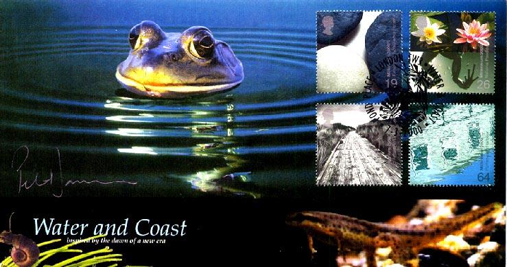 2000 (03) Water & Coast - Scott 'Pond Place' Official - Signed by Peter Davison