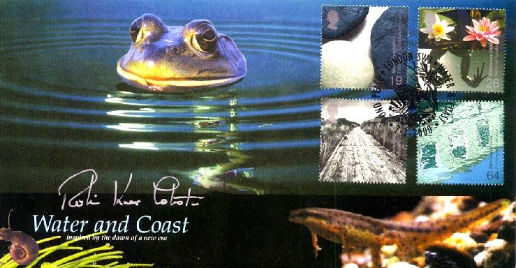 2000 (03) Water & Coast - Scott 'Pond Place' Official - Signed by Sir Robin Knox-Johnson
