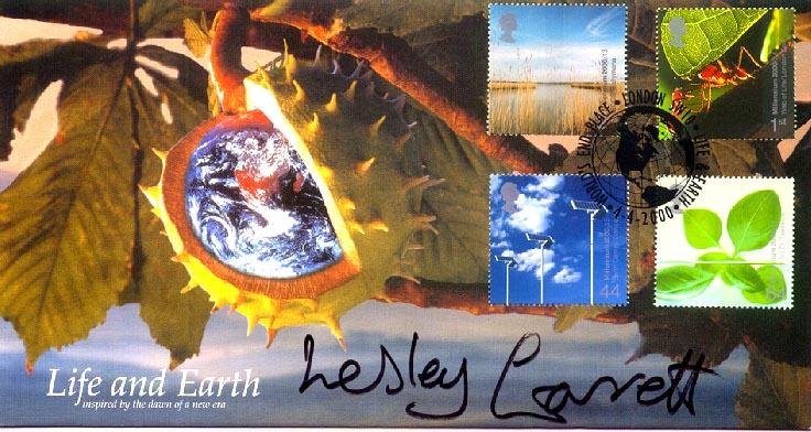 2000 (04) Life & Earth - Scott 'World's End Place' Official - Signed by Lesley Garrett