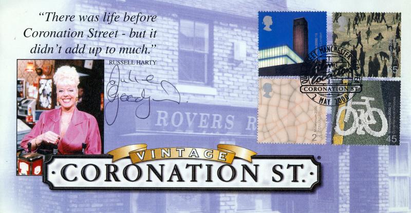 2000 (05) Art & Craft - Scott 'Coronation Street' Official - Signed by Julie Goodyear
