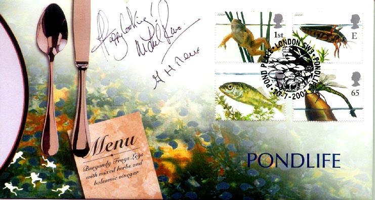 2001 (07) Pondlife - Scott 'Pond Place' Official - Signed by the Roux Brothers