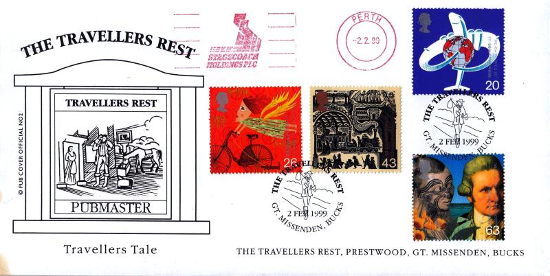 1999 (02) Travellers - Brazier 'Pub' Official + Stagecoach Holdings Meter Mark