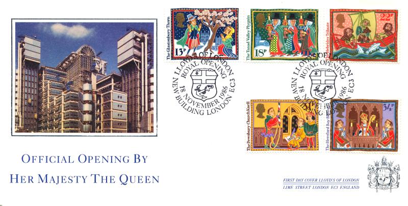 1986 (11) Christmas - Covercraft 'Lloyds of London' Official