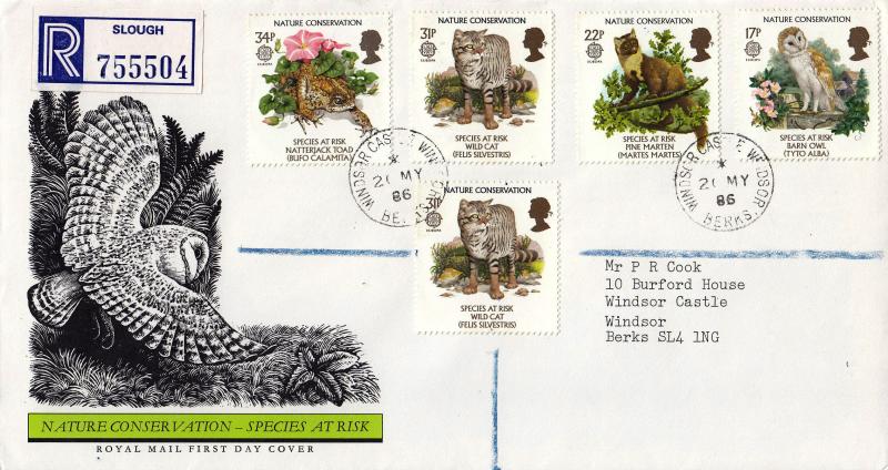 1986 (05) Nature - RM - Windsor Castle CDS