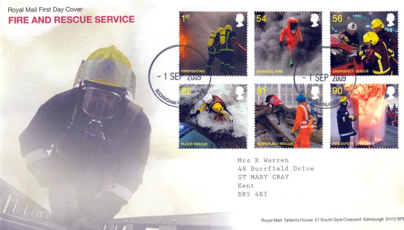 2009 (09) Fire & Rescue Service - RM - Buckingham Palace CDS