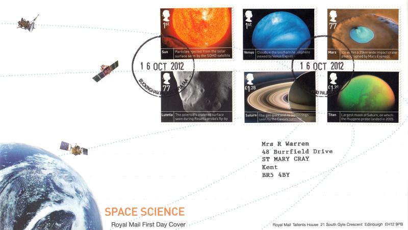 2012 (10) Space Science - RM - Buckingham Palace CDS