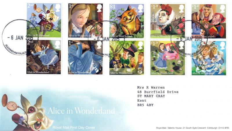 2015 (01) Alice In Wonderland - RM - Buckingham Palace CDS