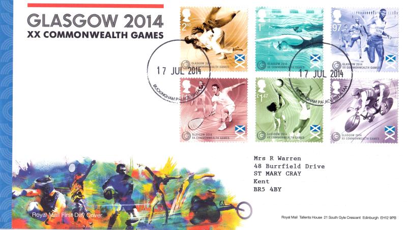 2014 (07) Commonwealth Games - RM - Buckingham Palace CDS