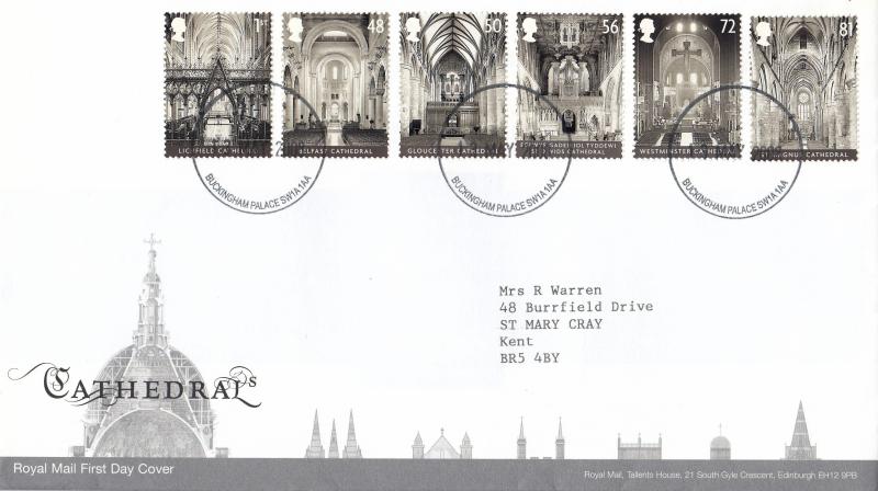 2008 (05) Cathedral (Stamps) - RM - Buckingham Palace CDS