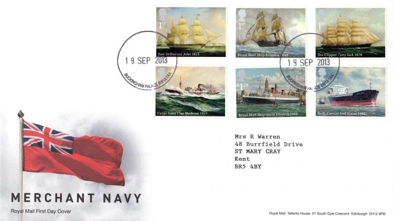 2013 (09) Merchant Navy - RM - Buckingham Palace CDS