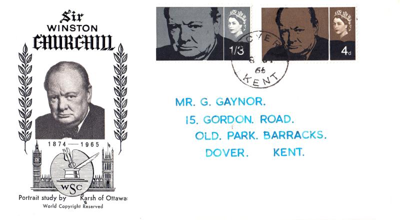 1965 (07) Churchill - WSC - Ord - Dover CDS