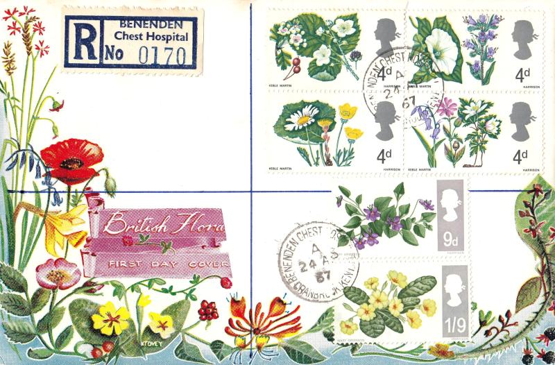 1967 (04) Flowers - Connoisseur - Ord - Benenden Chest Hospital CDS