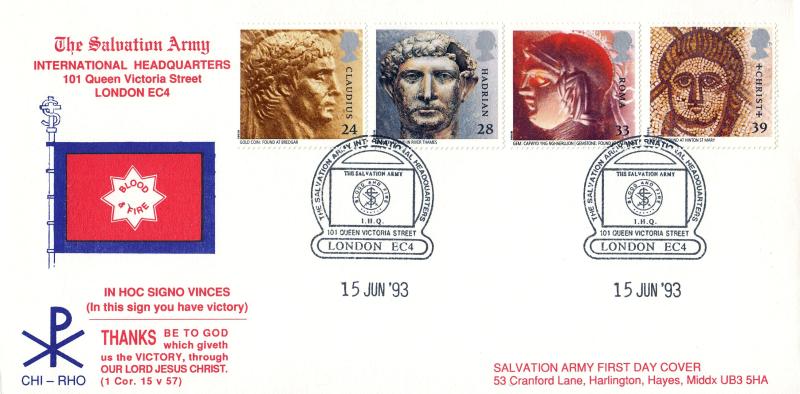1993 (06) Roman Britain - Salvation Army 'International Headquarters' Official