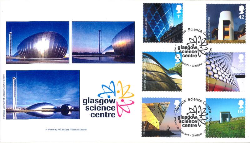 2006 (06) Modern Architecture - Sheridan 'Glasgow Science Centre' Official