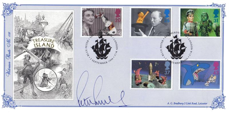 1996 (09) Children's TV - Bradbury VP 106 (Blue Peter H/S) - Signed by Peter Purves