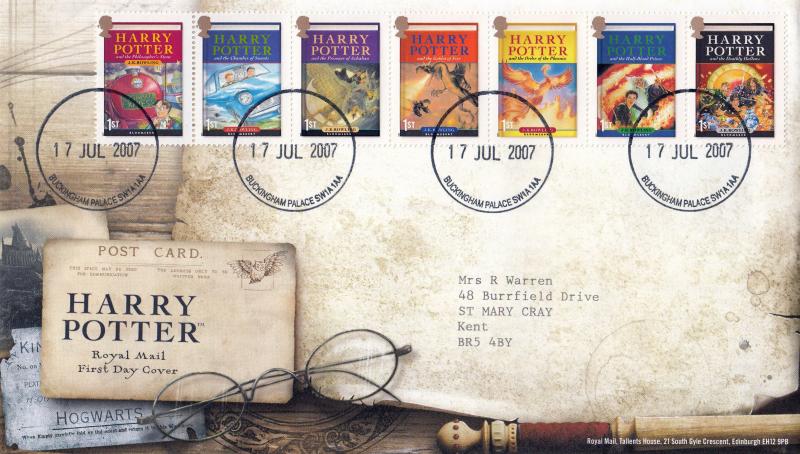 2007 (07) Harry Potter - RM - Buckingham Palace CDS