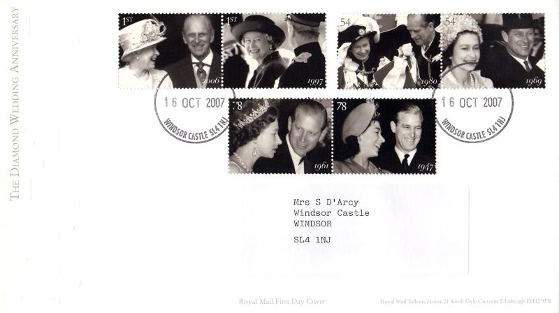 2007 (10) Diamond Wedding - RM - Windsor Castle CDS