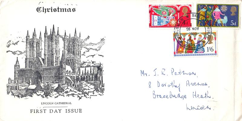 1969 (11) Christmas - Lincoln Cathedral Cover - Phosphor - Jerusalem H/S