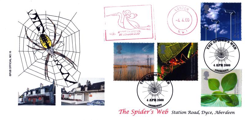 2000 (04) Life & Earth - Brazier 'Pub' Official + London Zoo Meter Mark