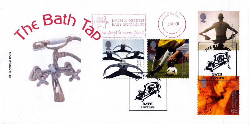2000 (10) Body & Bone - Brazier 'Pub' Official + Bath And North East Somerset Meter Mark