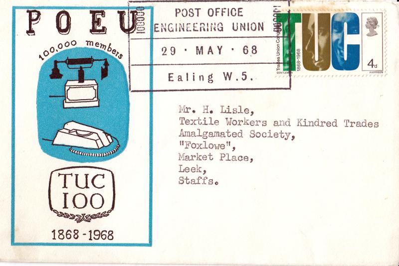 1968 (05) Anniversaries - Post Office Engineering Union Official