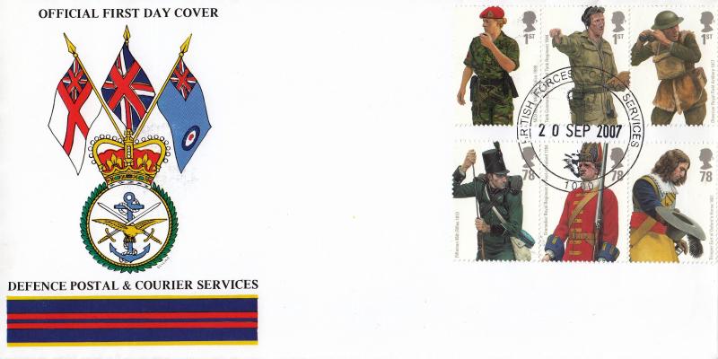 2007 (09) Army Uniforms - Postal & Courier Services BFPO 1000 Official