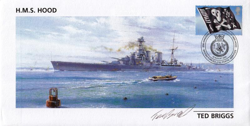 2003 (08) HMS Hood '85th Anniversary of it's Launch 'Special' - Signed by 'Survivor' Ted Briggs