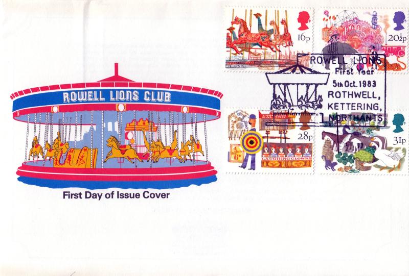 1983 (10) Fairs - Rowell Lions Club Official