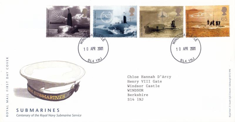 2001 (04) Submarines - RM - Windsor Castle CDS