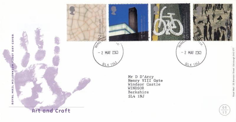 2000 (05) Art & Craft - RM -Windsor Castle CDS