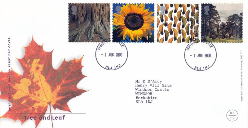 2000 (08) Tree & Leaf - RM - Windsor Castle CDS