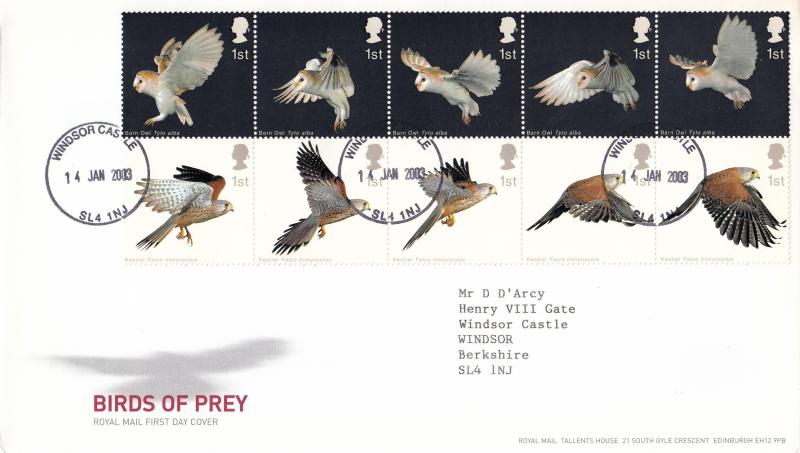 2003 (01) Birds of Prey - RM - Windsor Castle CDS