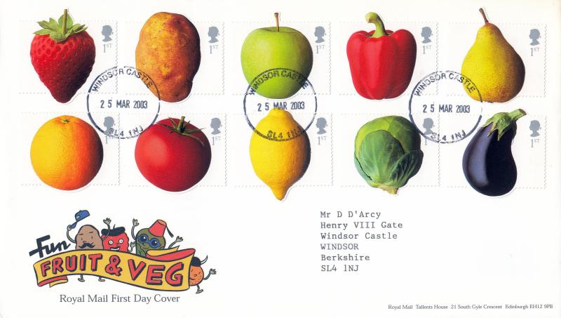 2003 (03) Fun Fruit & Veg - RM - Windsor Castle CDS