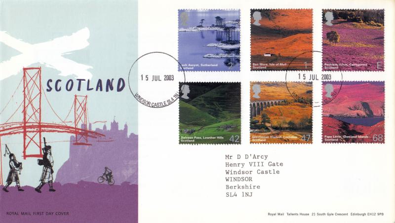 2003 (07) Scotland - RM - Windsor Castle CDS