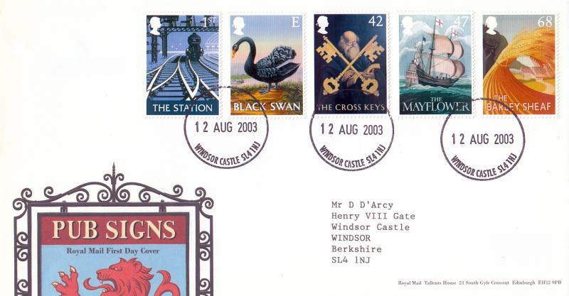 2003 (08) Pub Signs - RM - Windsor Castle CDS