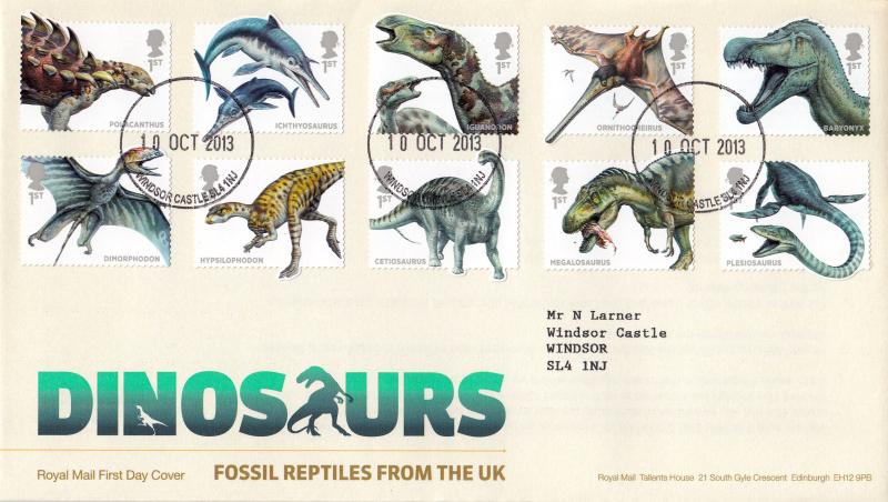 2013 (10) Dinosaurs - RM - Windsor Castle CDS