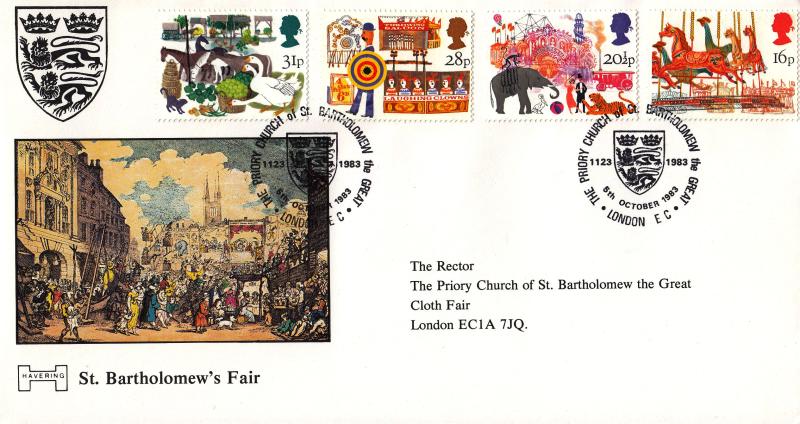 1983 (10) Fairs - Havering Official - Signed by Arthur Brown