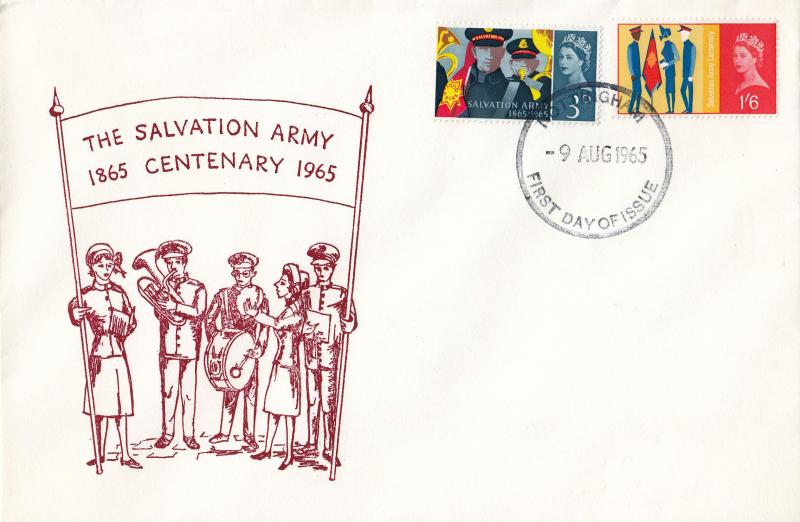 1965 (08) Salvation Army - Ord - Holmes Tolley Cover - Nottingham FDI