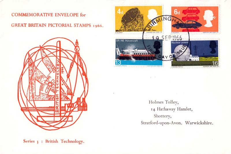 1966 (09) British Technology- Ord - Holmes Tolley Cover - Birmingham FDI