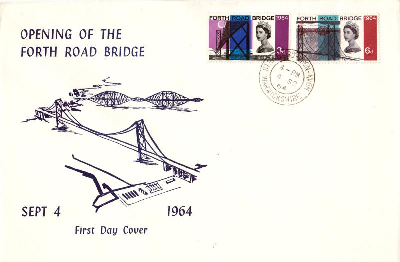 1964 (09) Forth Bridge - Ord - Holmes Tolley Cover - Stratford Upon Avon CDS