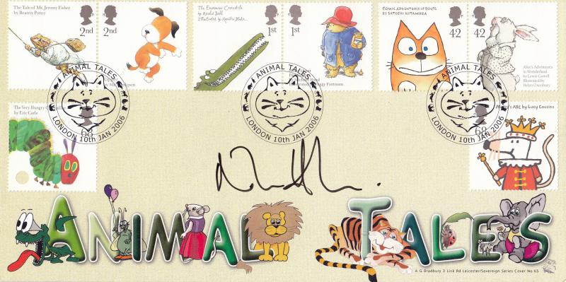 2006 (01) Animal Tales - Bradbury Sovereign Official - Signed by Kate Humble