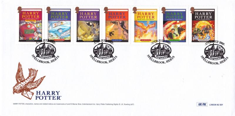 2007 (07) Harry Potter (Stamps) - Anthony Bard (Spellbrook) Official