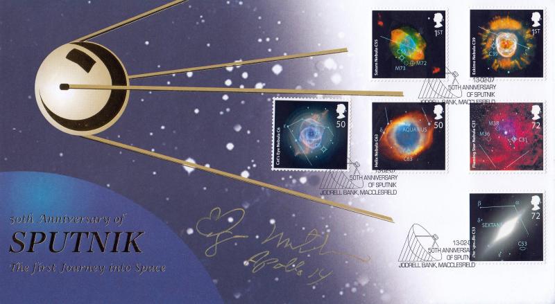 2007 (02) The Sky At Night - Internet Sputnik Official - Signed Edgar Mitchell